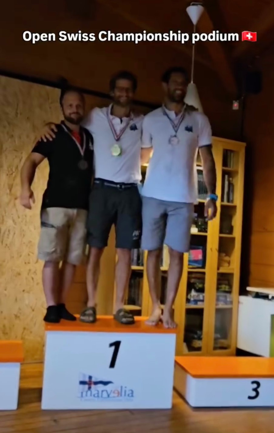 Robin Maeder - SUI Champ (Left)